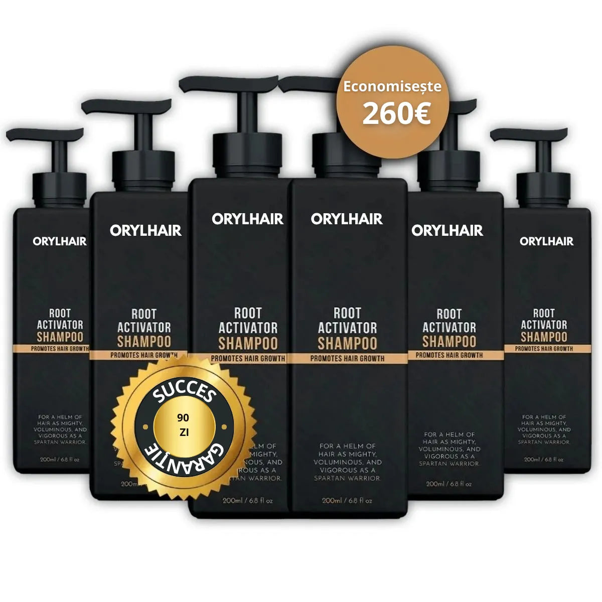 Șampon Orylo™ RootBoost pentru regenerarea părului