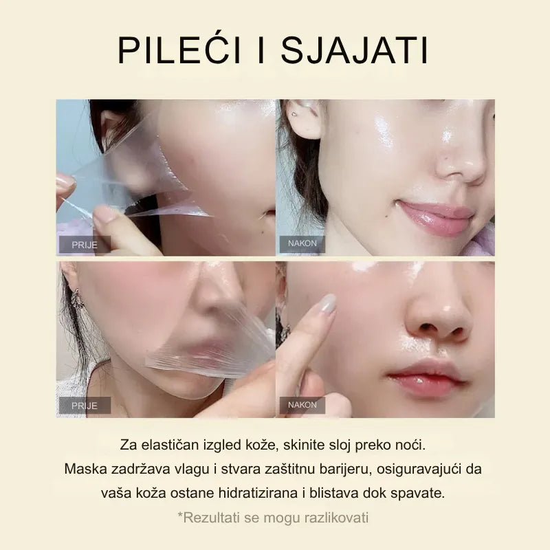 Maska s kojičnom kiselinom i kurkumom