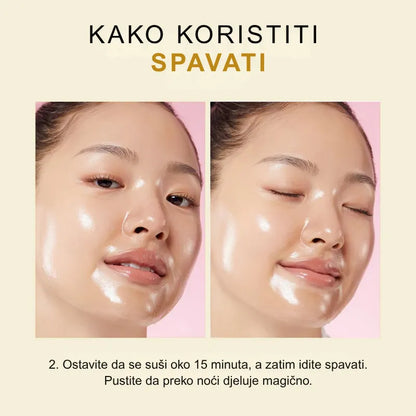 Maska s kojičnom kiselinom i kurkumom