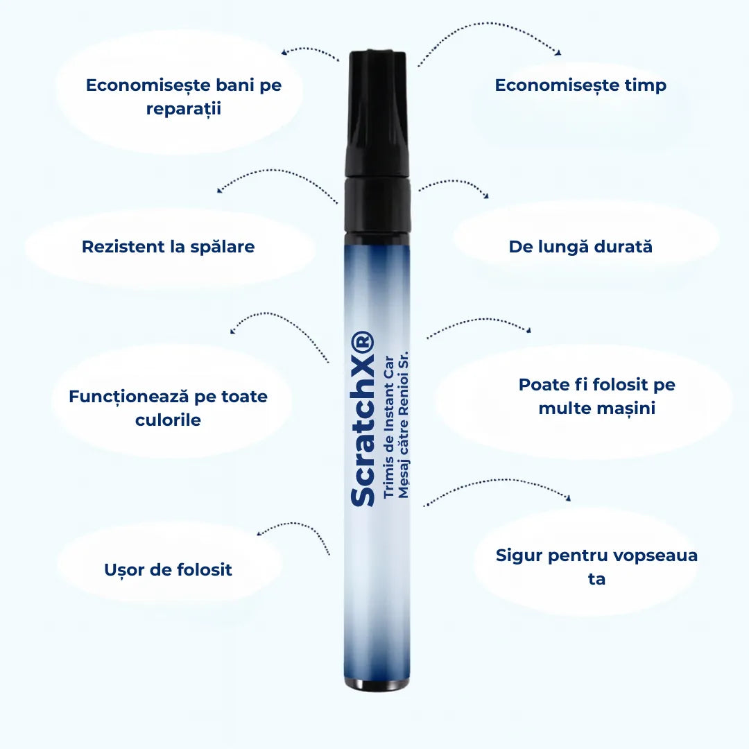 ORYLO | ScratchX™ | Îndepărtare instantanee a zgârieturilor auto