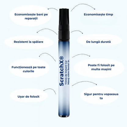 ORYLO | ScratchX™ | Îndepărtare instantanee a zgârieturilor auto