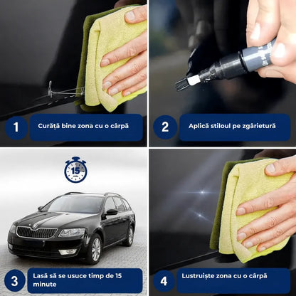 ORYLO | ScratchX™ | Îndepărtare instantanee a zgârieturilor auto